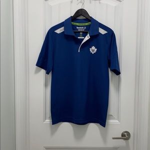 Men’s Reebok NHL Collared SS Shirt, S